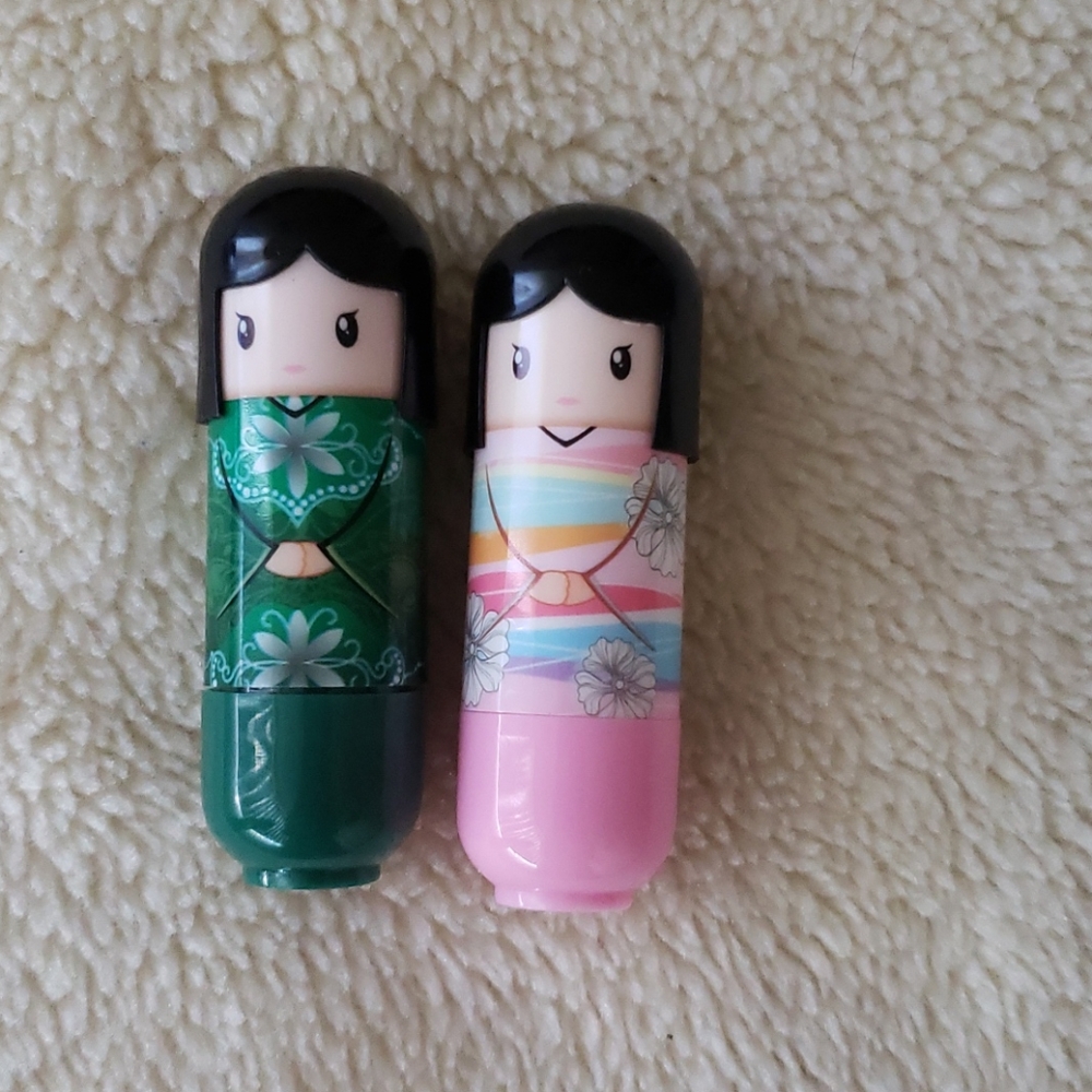 2 Clear Lip glosses/Lip Balms